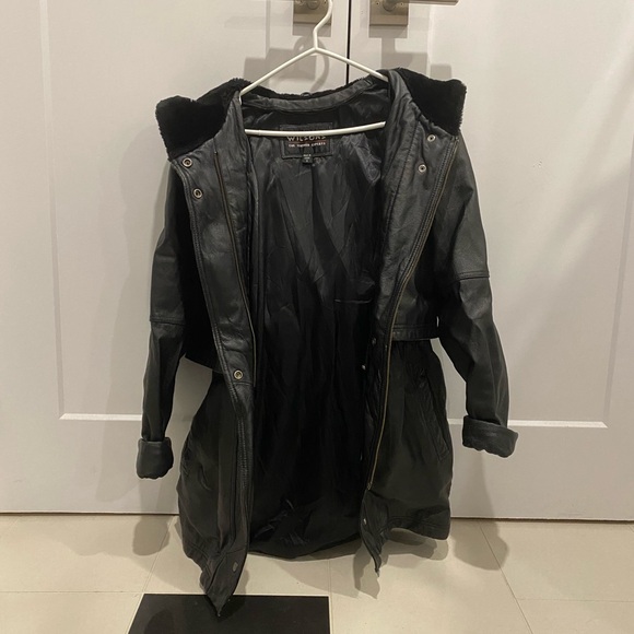 Wilsons 100% Leather Jacket - Picture 3 of 10